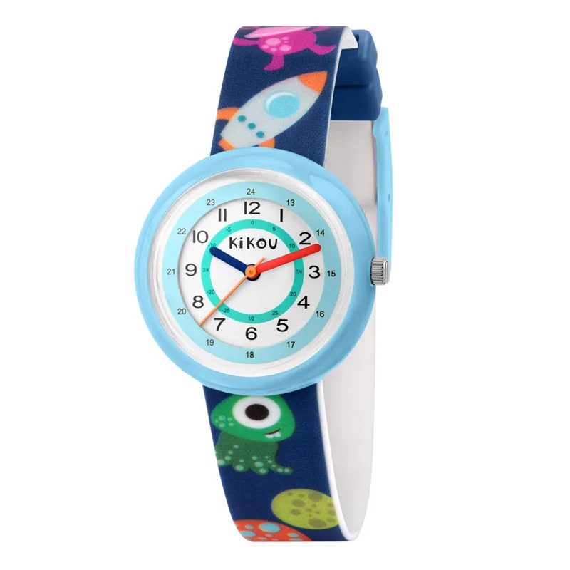 KIKOU Petits Explorateur Blue Rubber Strap R4551103003