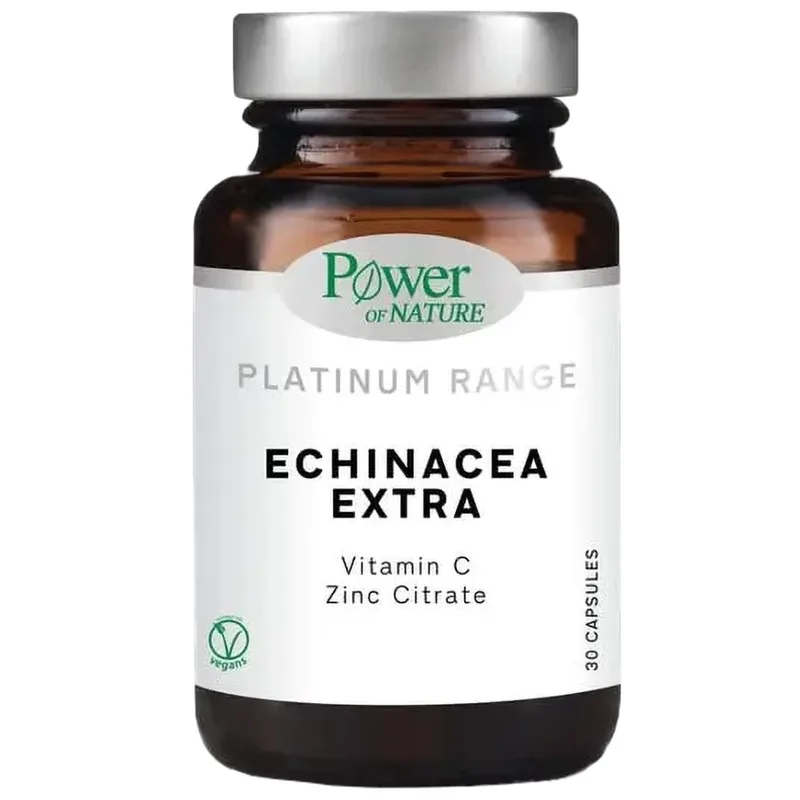 Power Health Platinum Range Echinacea Extra Συμπλήρωμα Διατροφής με Εχινάκεια για την Ενίσχυση του Ανοσοποιητικού Συστήματος 30caps
