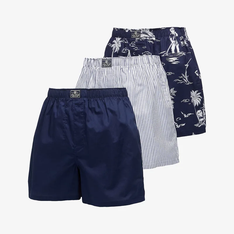 Μπόξερς Ralph Lauren Open Boxer 3-Pack Multi XXL
