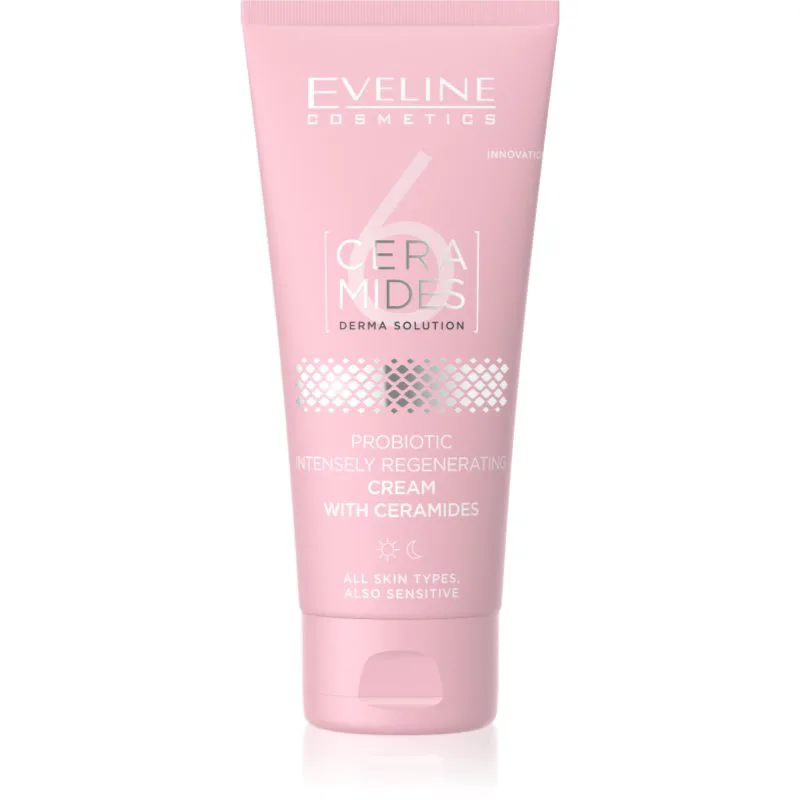 Eveline Cosmetics 6 Ceramides αναγεννητική κρέμα με προβιοτικά 50 ml