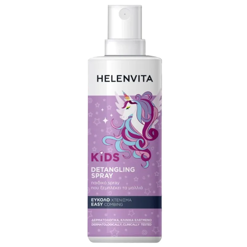 Helenvita Kids Unicorn Detangling Spray Παιδικό Σπρέι που Ξεμπλέκει τα Μαλλιά 200ml