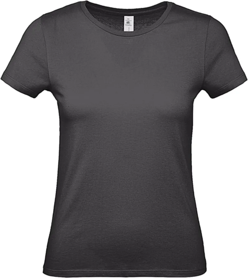 Γυναικειο T Shirt E150 B & C TW02T Black Pure