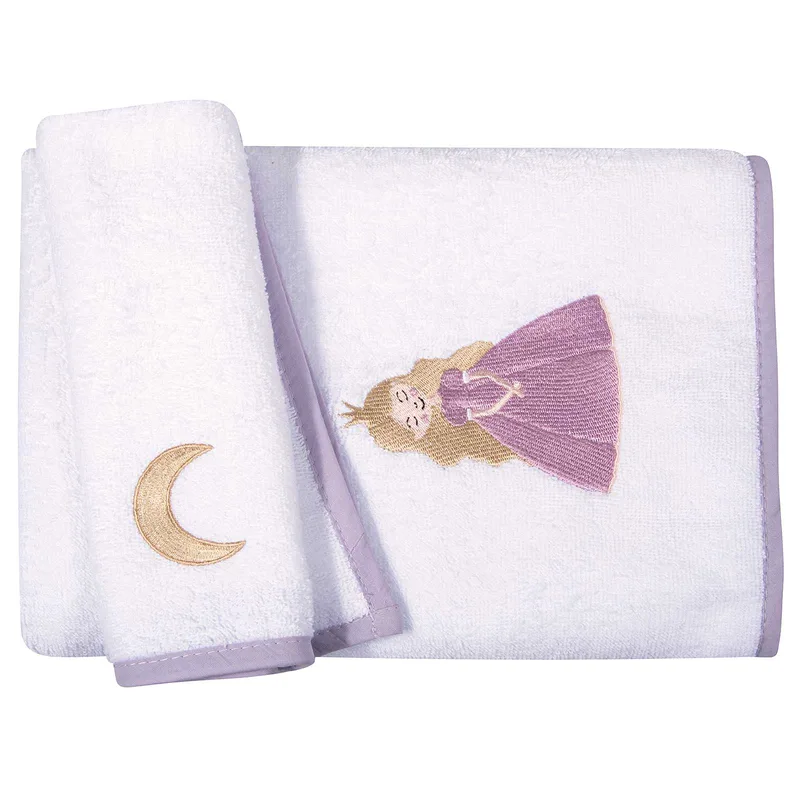 Greenwich polo club σετ πετσετεσ baby essential 8862 pink, white