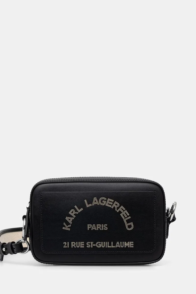 Karl Lagerfeld χιαστί γυναικεία δερμάτινη