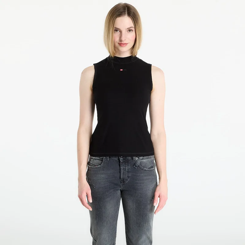 DIESEL T-Mokky-Sl-Microdiv Tank Top Black L