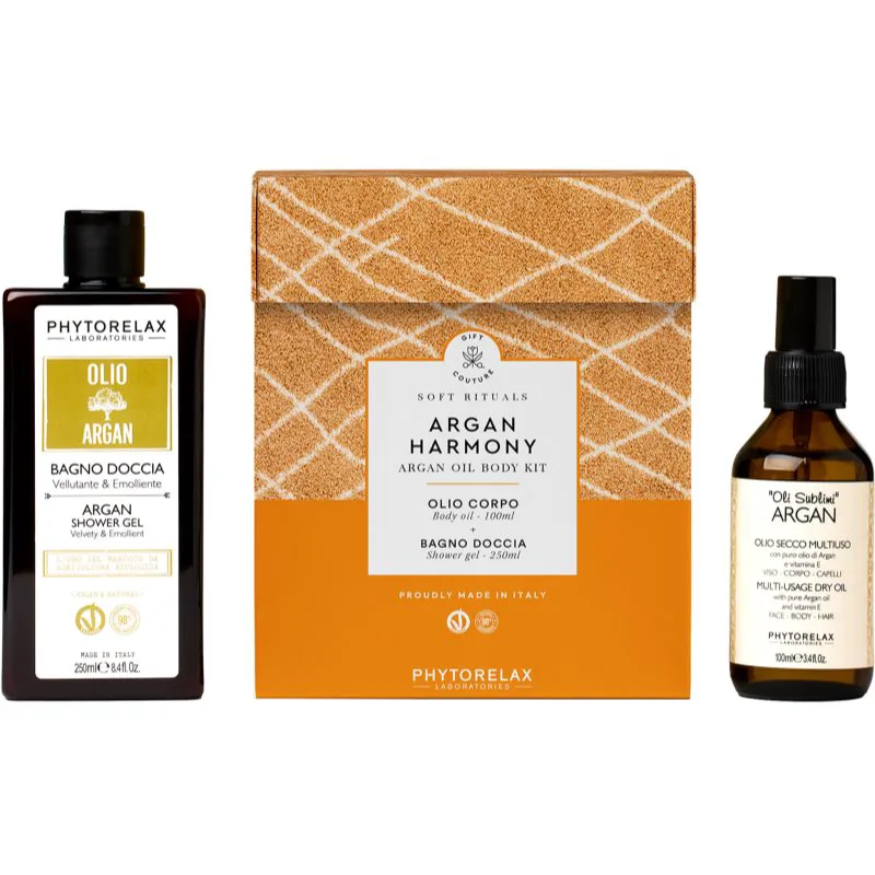 Phytorelax Laboratories Soft Rituals Argan Harmony σετ δώρου για θρέψη και ενυδάτωση