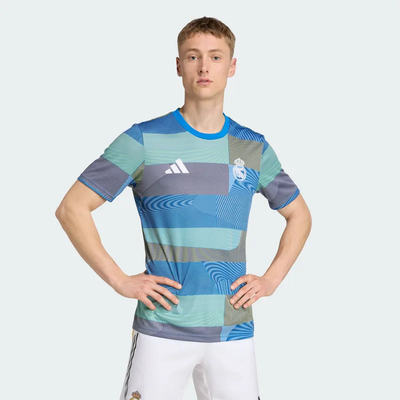 adidas Real Madrid FC 2025/26 Pre-Match Ανδρική Ποδοσφαιρική Φανέλα (9000249116_69500)