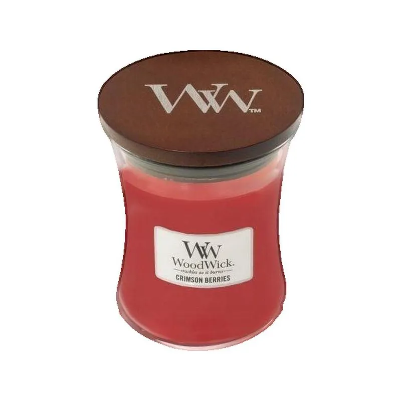Κεριά / διαχύτες Woodwick Bougie parfumée Crimson Berries Rouge