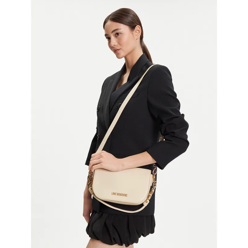 Τσάντα LOVE MOSCHINO JC4049PP1NLF0110 Μπεζ