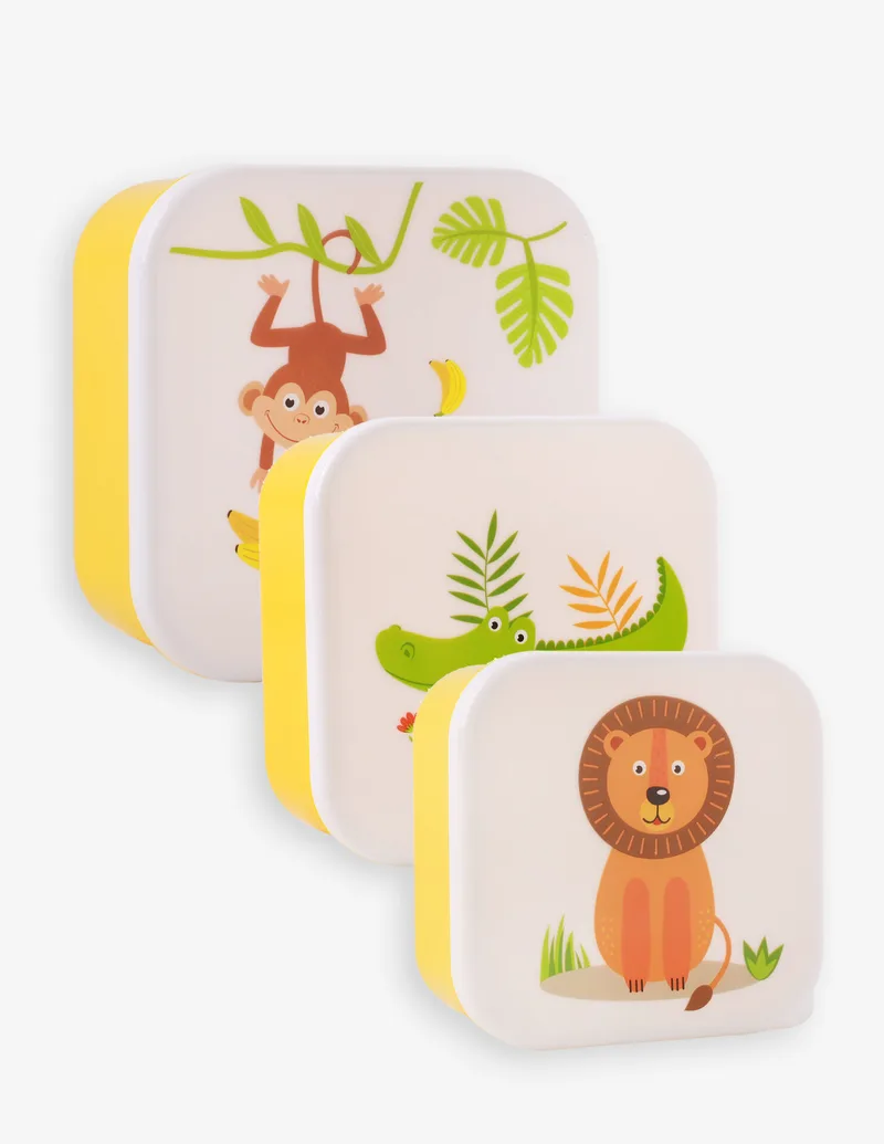 Δοχεία Φαγητού I Drink Safari Snack Set 3τεμ.