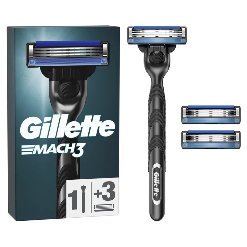 Gillette Mach3 Disposable Razor Blades x3