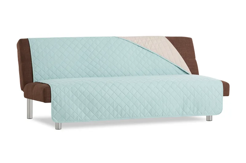 Σταθερά Καλύμματα Καναπέ Click Clack Διπλής Όψης Universal Quilt - C/23 Μέντα - 200x200 (200x200) -10+ Χρώματα Διαθέσιμα-Καλύμματα Σαλονιού
