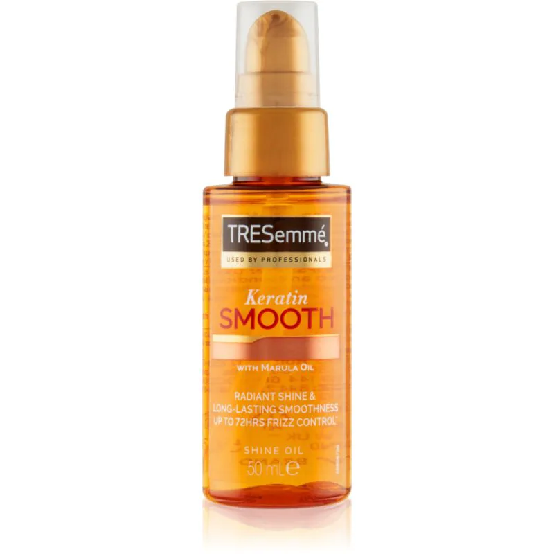 TRESemmé Keratin Smooth λειαντικό λάδι Για λάμψη και απαλότητα μαλλιών 50 ml