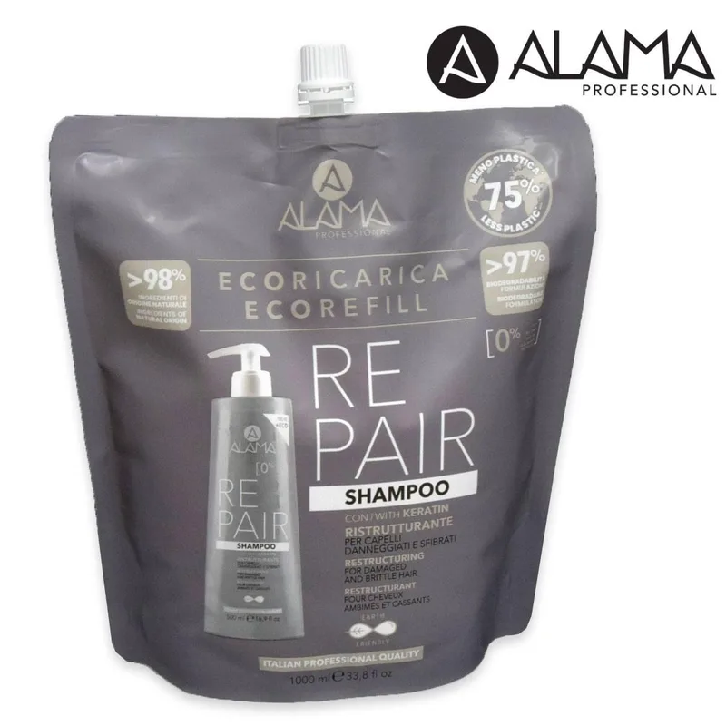 Alama professional repair eco shampoo refill 1000 ml