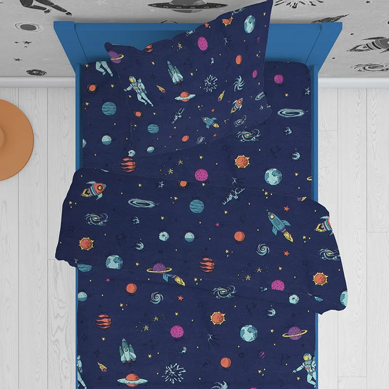 Παπλωματοθήκη Μεμονωμένη Μονή 160X240 Dimcol Space 189 (160x240)