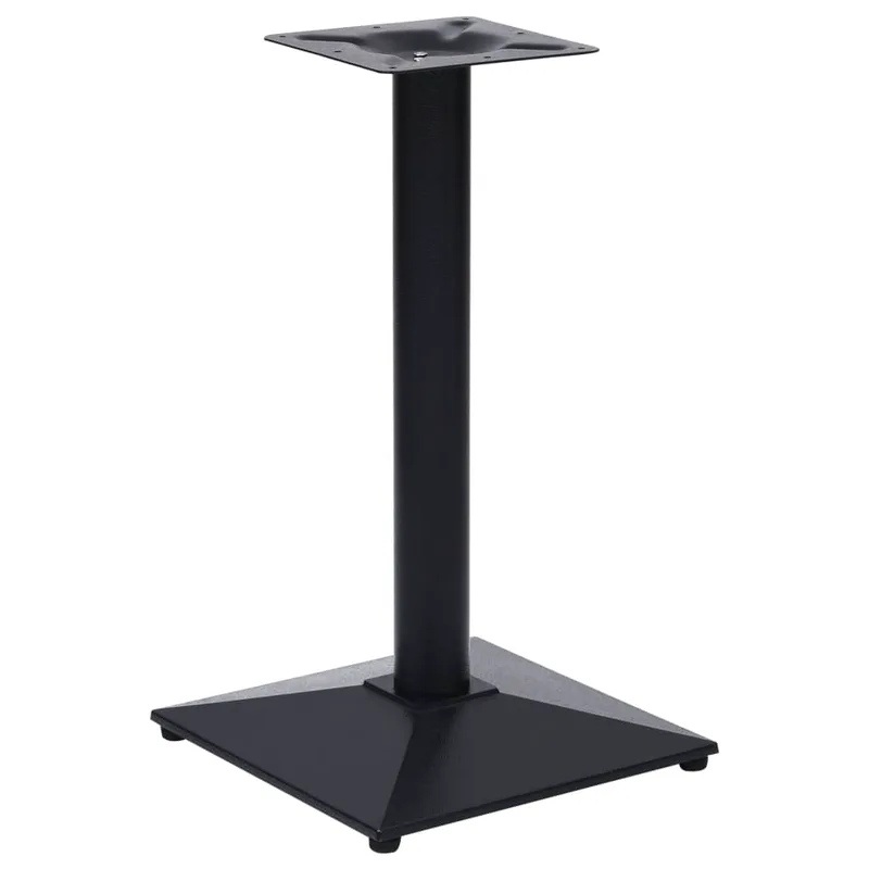 vidaXL Πόδι Τραπεζιού Bistro Μαύρο 41x41x72 εκ. από Χυτοσίδηρο