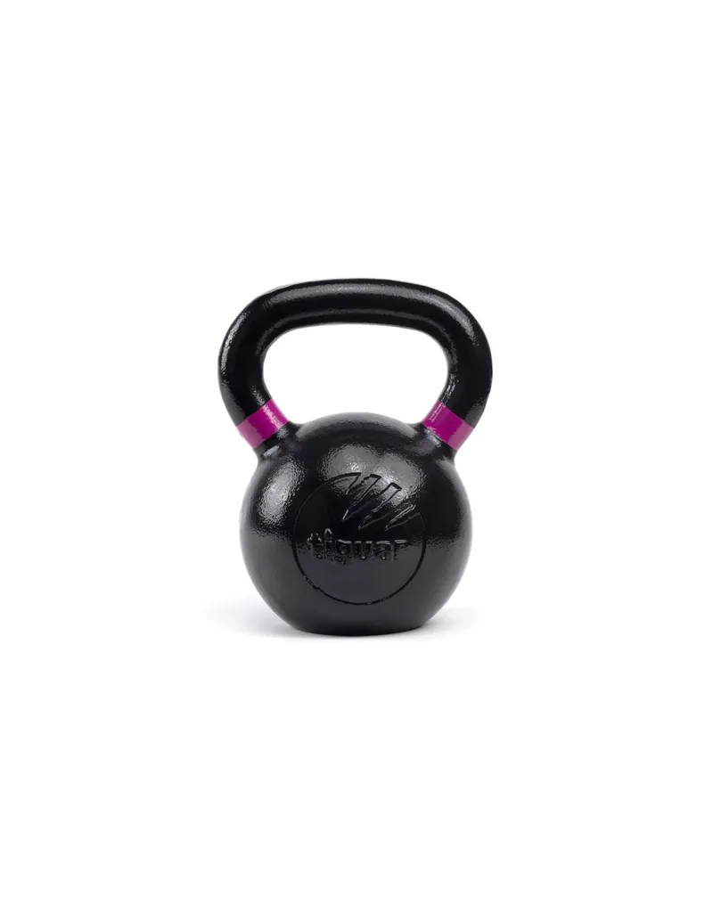 Tiguar Raw V2 TI-KB0024RV2 Kettlebell από Μαντέμι 24kg Μαύρο