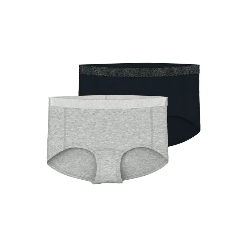 Εσώρουχα hipster 2 τεμ. κορίτσι name it-13208829-Black/Grey