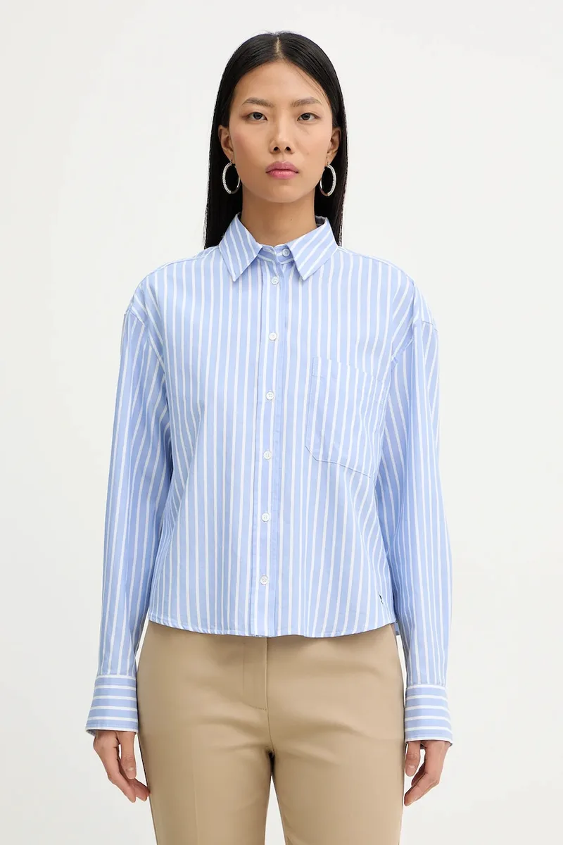 Βαμβακερό πουκάμισο Weekend Max Mara CARTONE