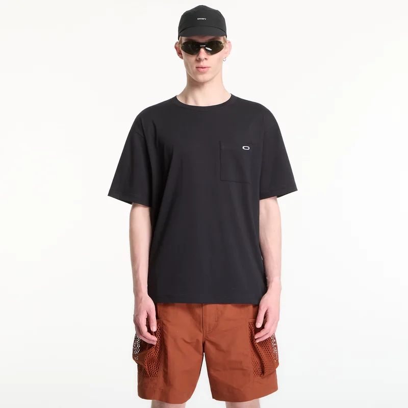 T-shirt Oakley O-Tech Cold Cotton Tee Bp 2.0 Pitch Black XL