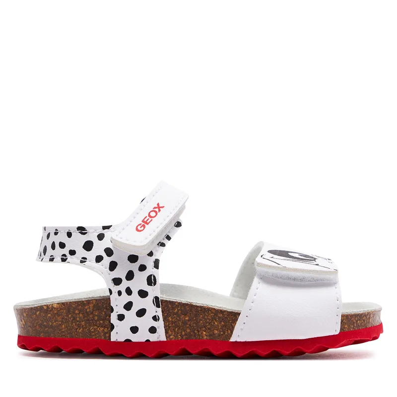 Σανδάλια Geox B Sandal Chalki Girl B452RB 0003W C0404 M Λευκό
