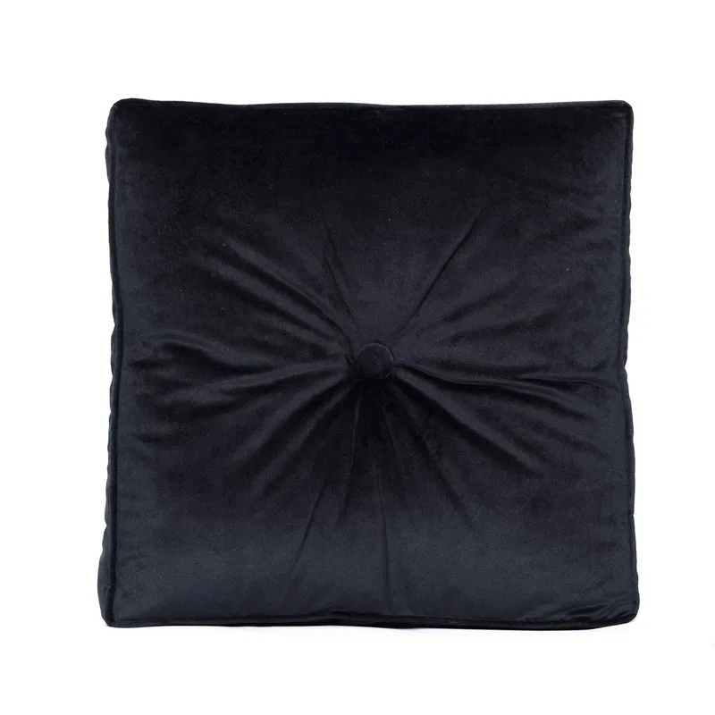Βελουτέ Μαξιλάρα Δαπέδου (45x45) Palamaiki VF807 Black