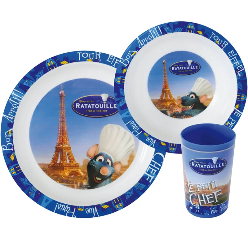 Παιδικό Σετ Φαγητού 3τμχ Ango 5203 Disney Ratatouille