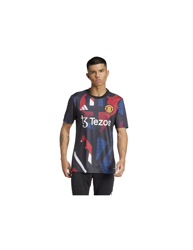 adidas Manchester United PreMatch M Tshirt JD7147