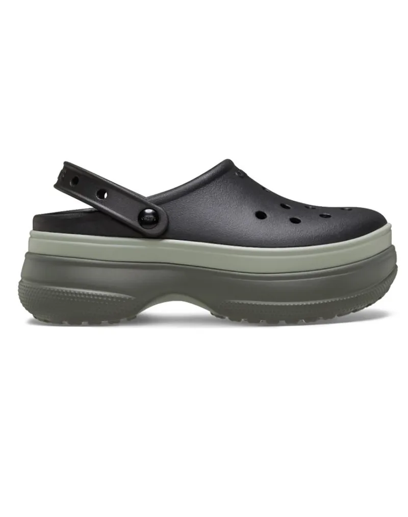 CROCS Classic Stacked Clog 211355-001 Black