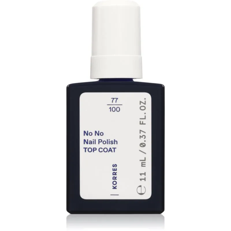 Korres No No Nail Polish τοπ βερνίκι νυχιών 11 ml