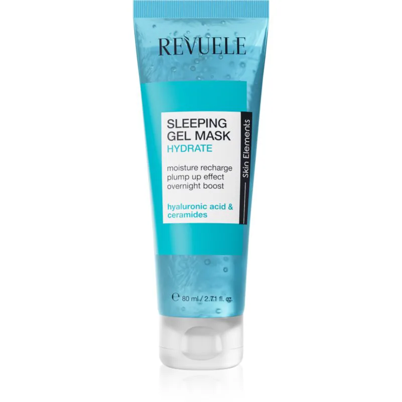 Revuele Sleeping Gel Mask Hydrate ενυδατική τζελ μάσκα νύχτας 80 μλ