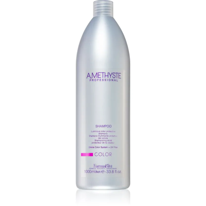 FarmaVita Amethyste Color σαμπουάν για βαμμένα, χημικά επεξεργασμένα και ξανοιγμένα μαλλιά 250 ml