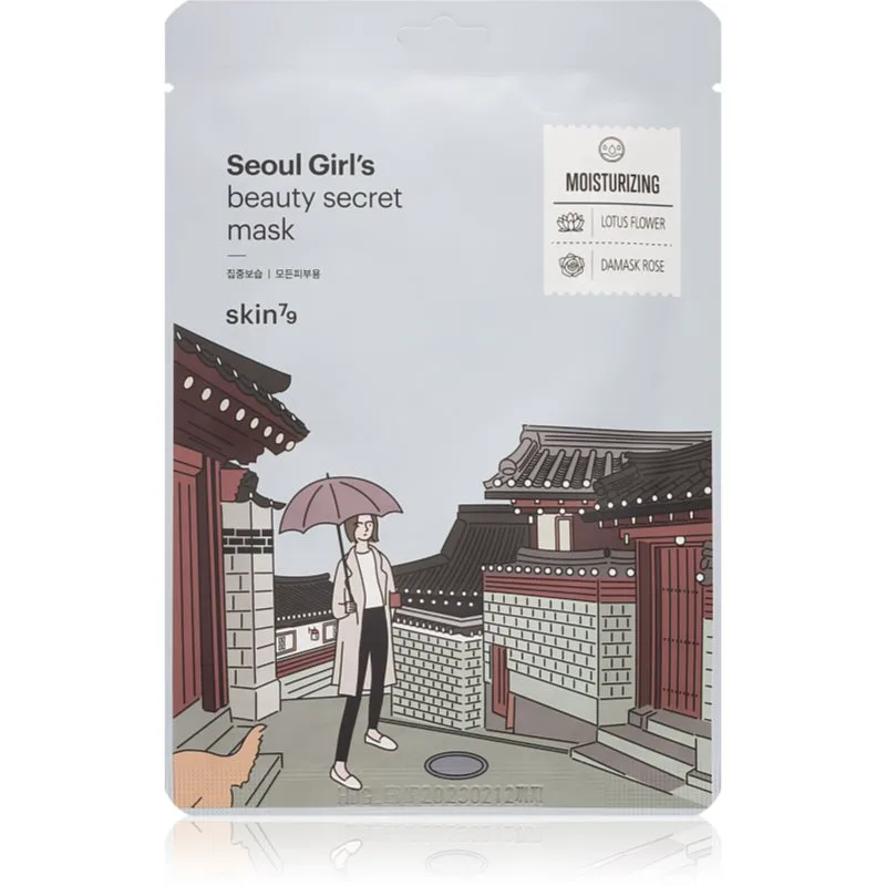 Skin79 Seoul Girl's Beauty Secret υφασμάτινη μάσκα ενυδάτωσης 20 γρ