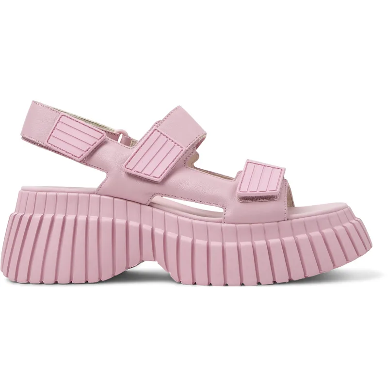 CAMPER BCN - Πέδιλα Για Γυναικεία - Ροζ, Μέγεθος 36, Smooth leather