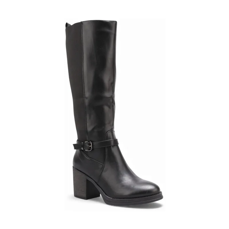 Μπότες με τακούνι La Modeuse 76971_P182386