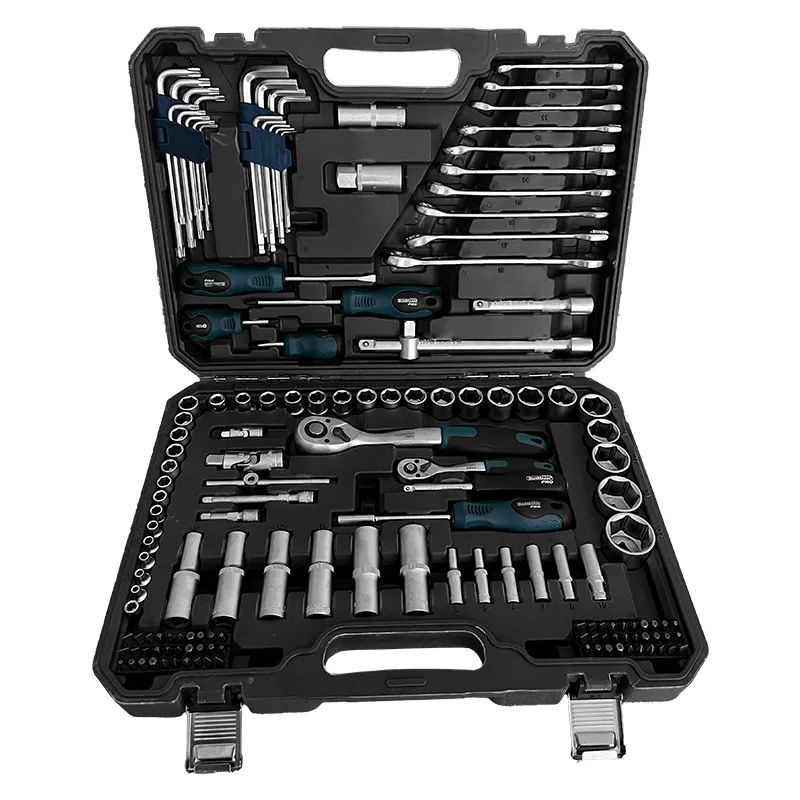 BORMANN Pro BHT5130 Σετ Καρυδάκια 1/4'' 1/2' με Καστάνια,Κατσαβίδια,Κλειδιά 150τμχ 077817