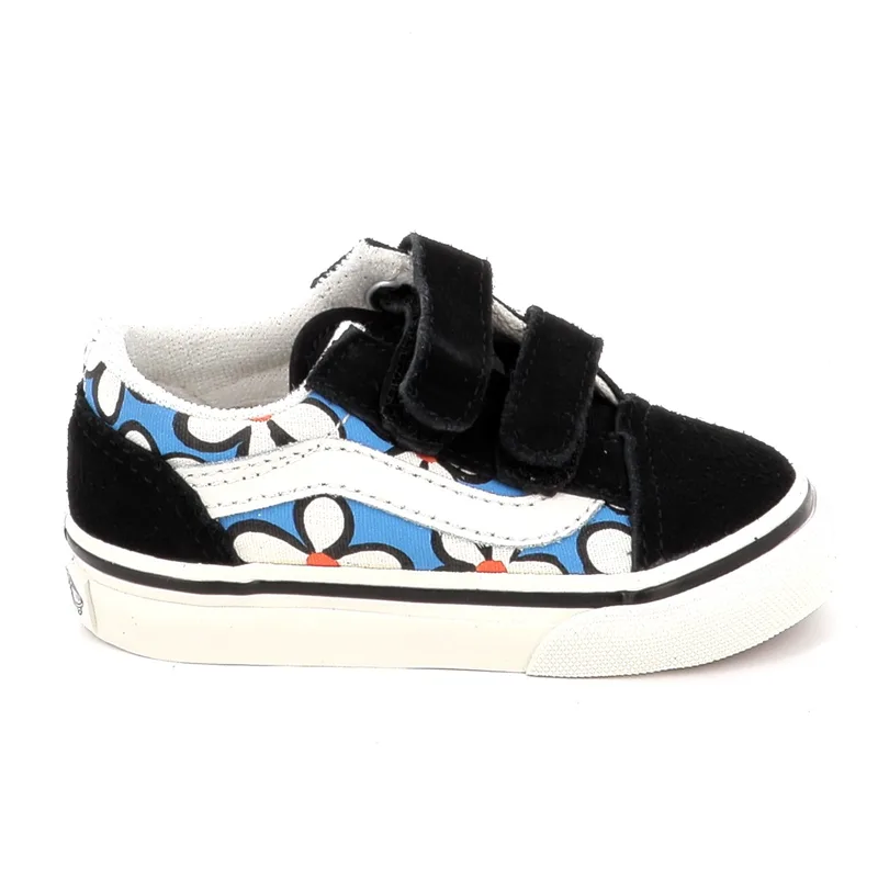 Παιδικό Χαμηλό Casual για Κορίτσι Vans Old Skool V Χρώματος Μαύρο VN000CTGFNM1