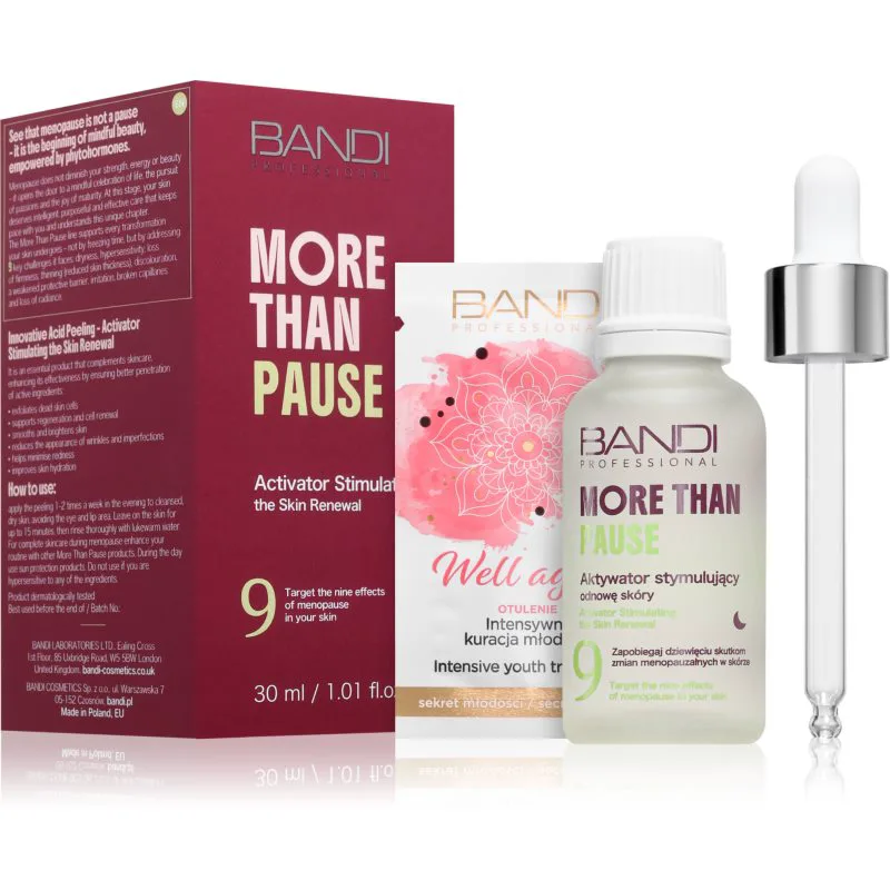BANDI Cosmetics More Than Pause ενεργοποιητής με απολεπιστική δράση 30 ml