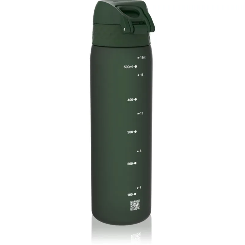 Ion8 Leak Proof μπουκάλι νερού Dark Green 500 ml