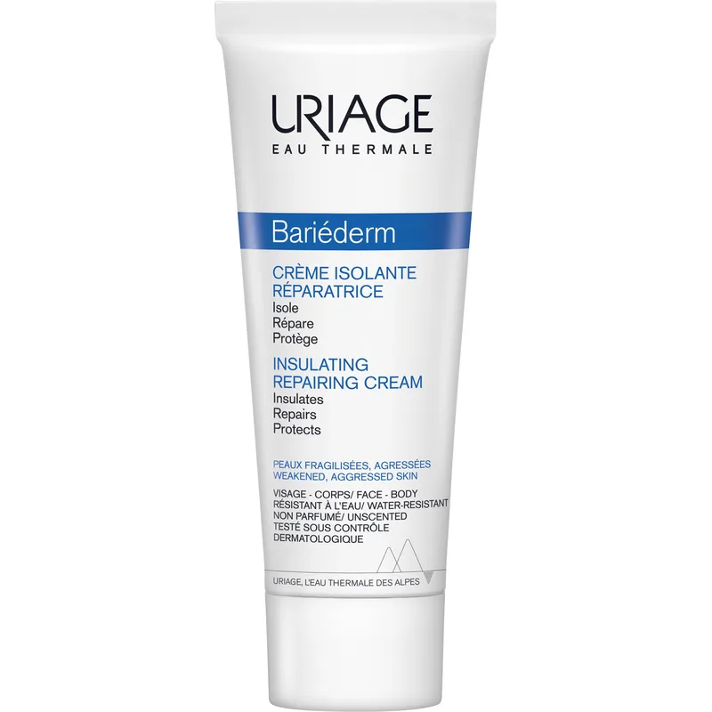 Uriage Bariederm Insulating Repairing Face & Body Cream Επανορθωτική & Μονωτική Κρέμα για Προστασία Ενάντια στους Ερεθισμούς 75ml