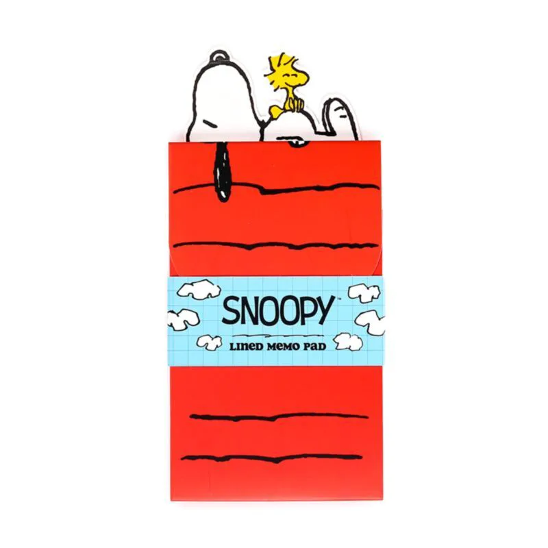 Μπλοκ σημειώσεων Puckator - Peanuts Snoopy & Woodstock Flip Open Shaped Memo Pad