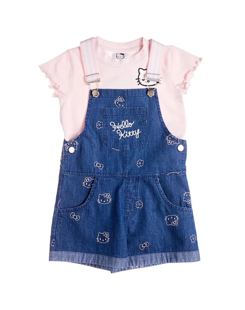 ALOUETTE ΣΑΛΟΠΕΤΑ HELLO KITTY 00370789-0023 DenimBlue