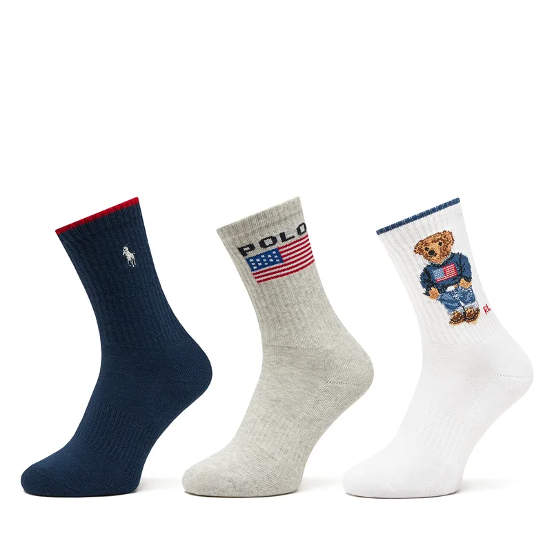 Κάλτσες μακριές Polo Ralph Lauren 455968680001 Έγχρωμο