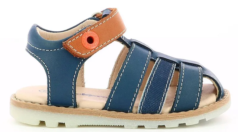 ΠΑΠΟΥΤΣΟΠΕΔΙΛΑ KICKERS NONOSTI 858420 ΣΚΟΥΡΟ ΜΠΛΕ/ΚΑΜΕΛ (EU:24)