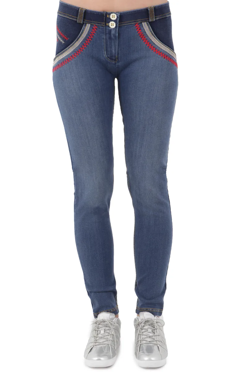 Κολάν Freddy Wr.Up. Skinny Regular Rise Embroidered WRUP1RF802-J0Y Γυναικείο
