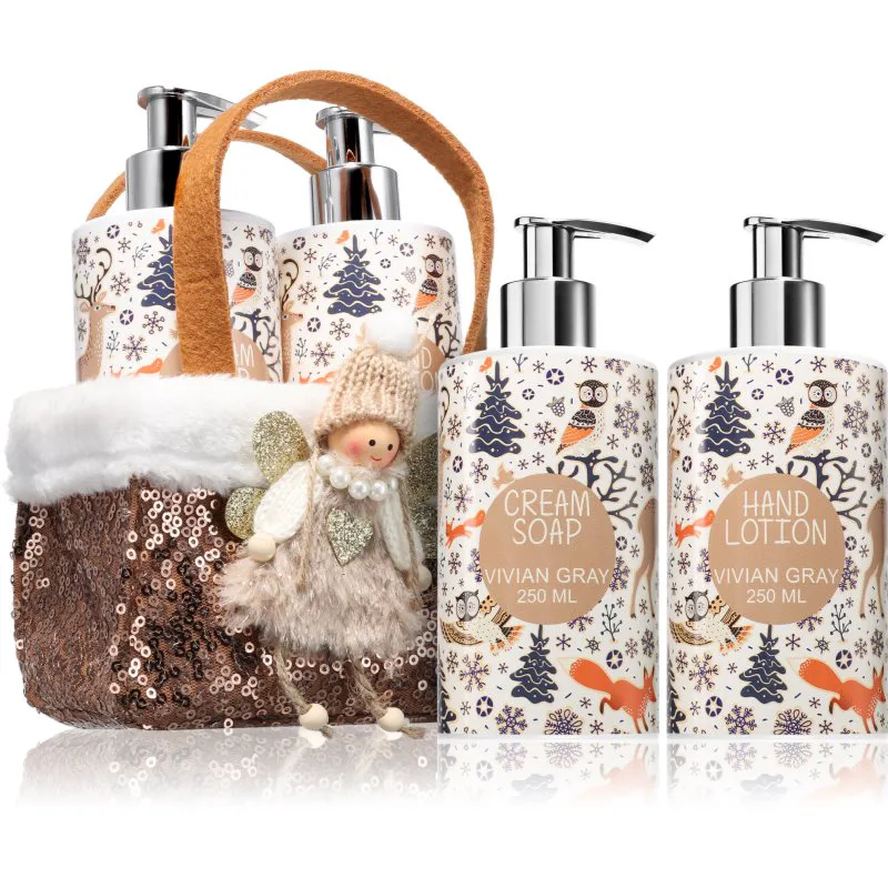 Vivian Gray Bronze Fairy Ylang & Vanilla χριστουγεννιάτικο σετ δώρου 2x250 ml