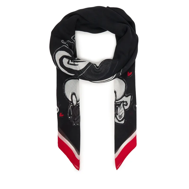 Πασμίνα KARL LAGERFELD B1W33106 Μαύρο