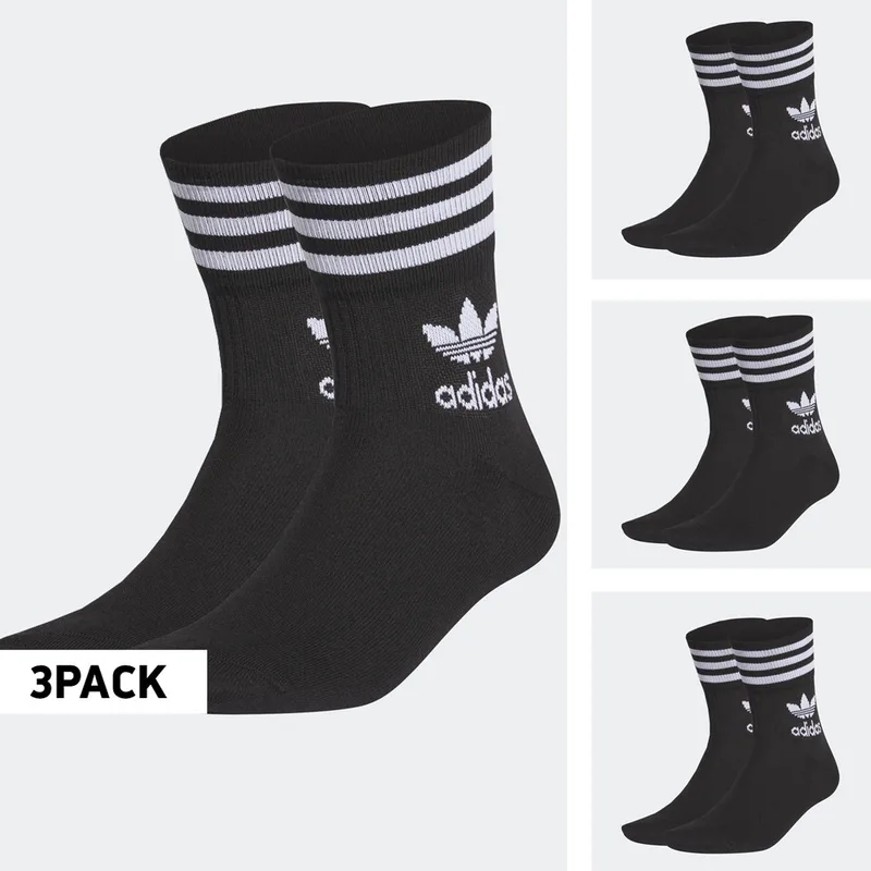 adidas Originals Mid Cut Crew 3-Pack Unisex Κάλτσες (9000058059_1480)