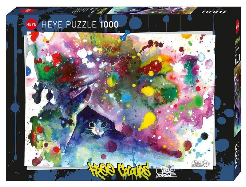 FREE COLOURS-ΝΙΑΟΥΡΙΣΜΑ HEYE 1000 ΚΟΜΜΑΤΙΑ (29825)