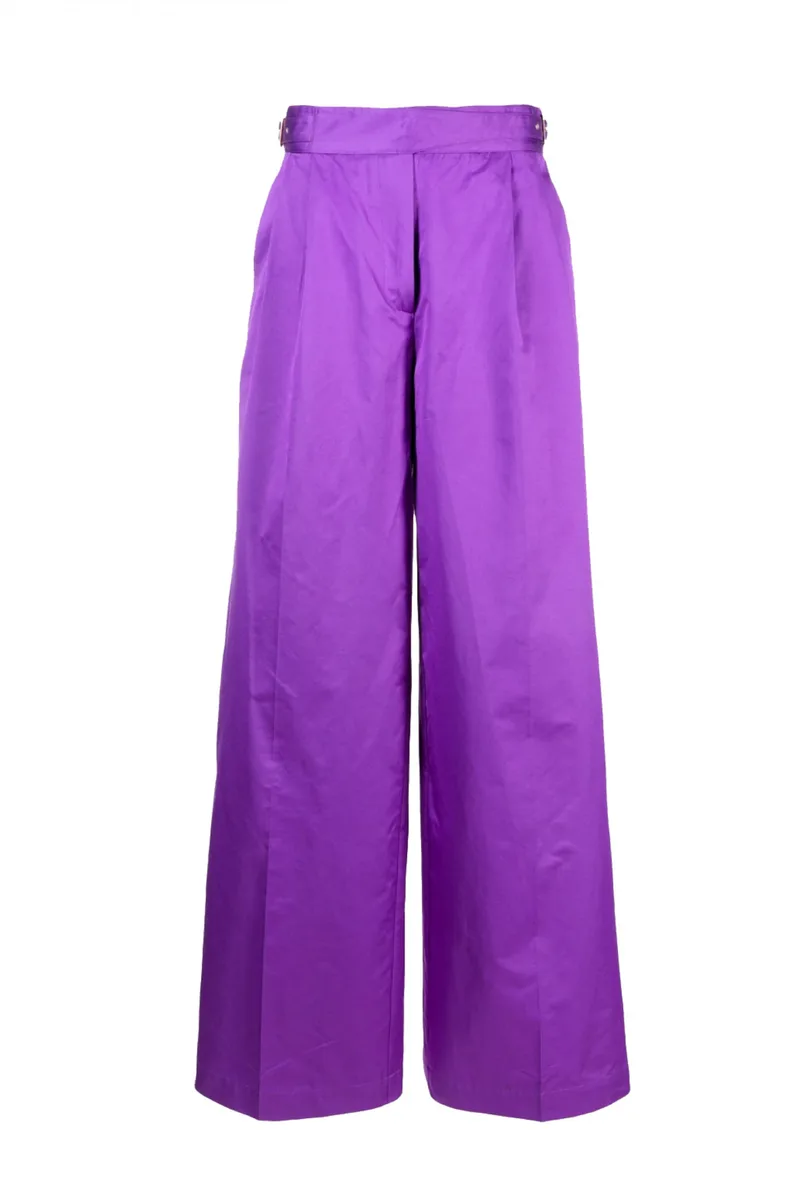 PINKO ΠΑΝΤΕΛΟΝΑ ΨΗΛΟΜΕΣΗ PAZZESCO PANTALONE ΖΩΝΗ ΜΩΒ
